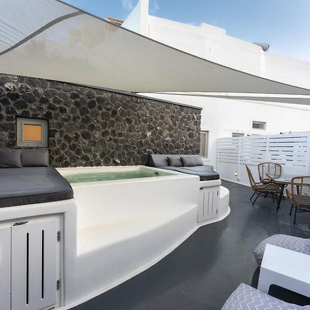 Sun Naam Home Santorini With Heated Jacuzzi Картерадос Экстерьер фото