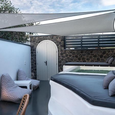 Sun Naam Home Santorini With Heated Jacuzzi Картерадос Экстерьер фото
