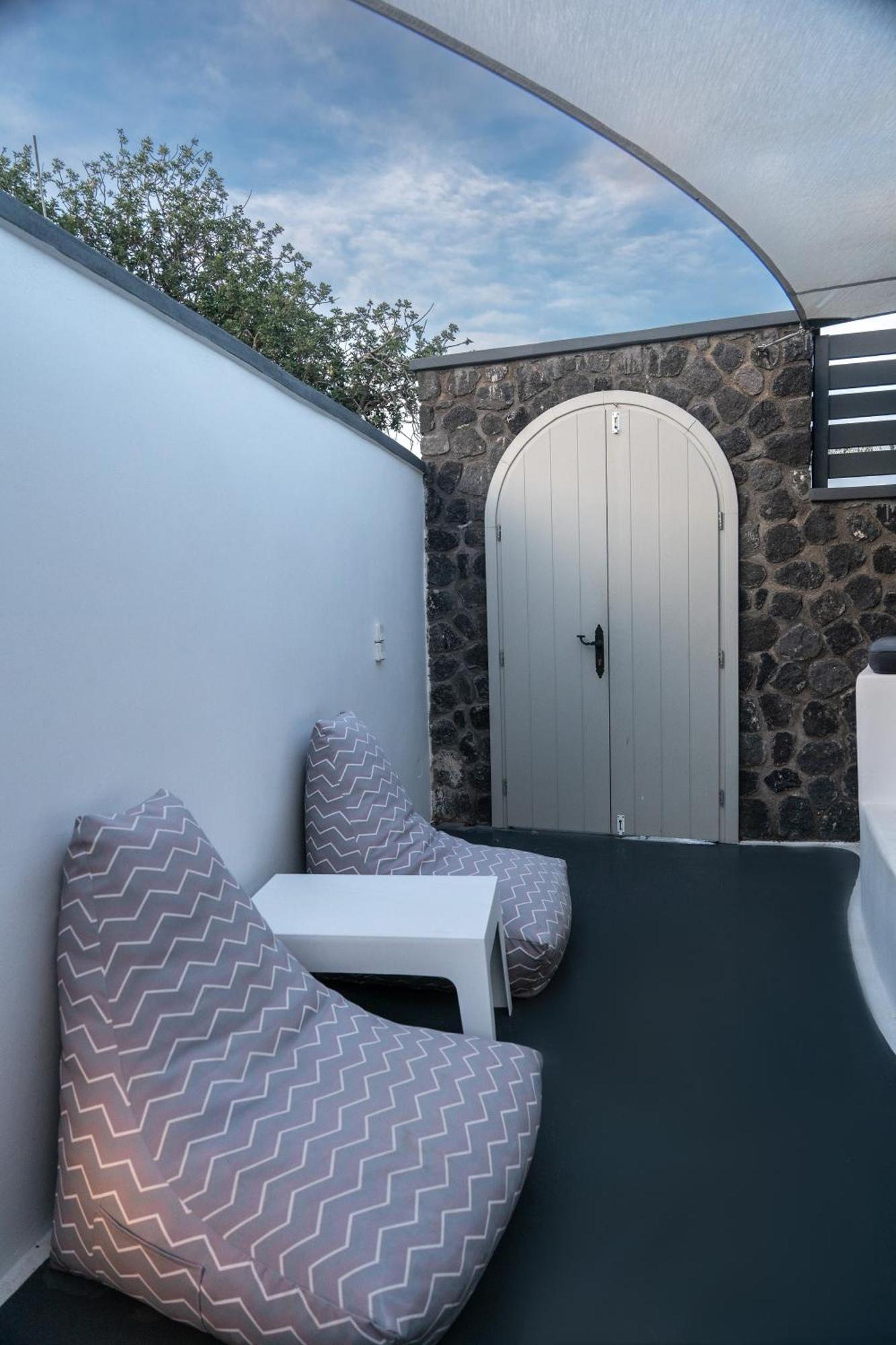 Sun Naam Home Santorini With Heated Jacuzzi Картерадос Экстерьер фото